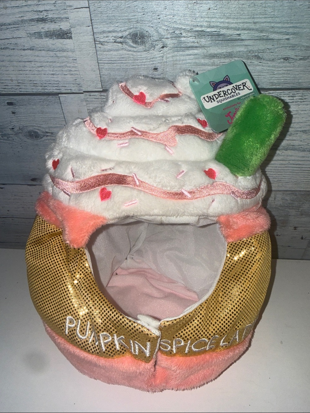 🍂 Rare NWT Justice Exclusive Squishable Undercover Pumpkin Spice Latte
